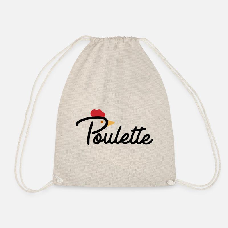 Poulette - Sac de sport léger - nature