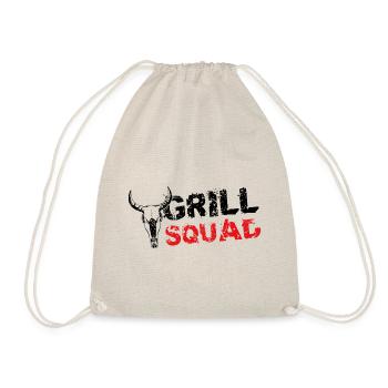 Grill Squad Bulle - Turnbeutel - Natur - Vorne
