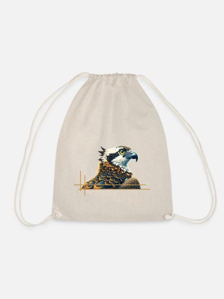 Magnificent falcon - Drawstring Bag - nature