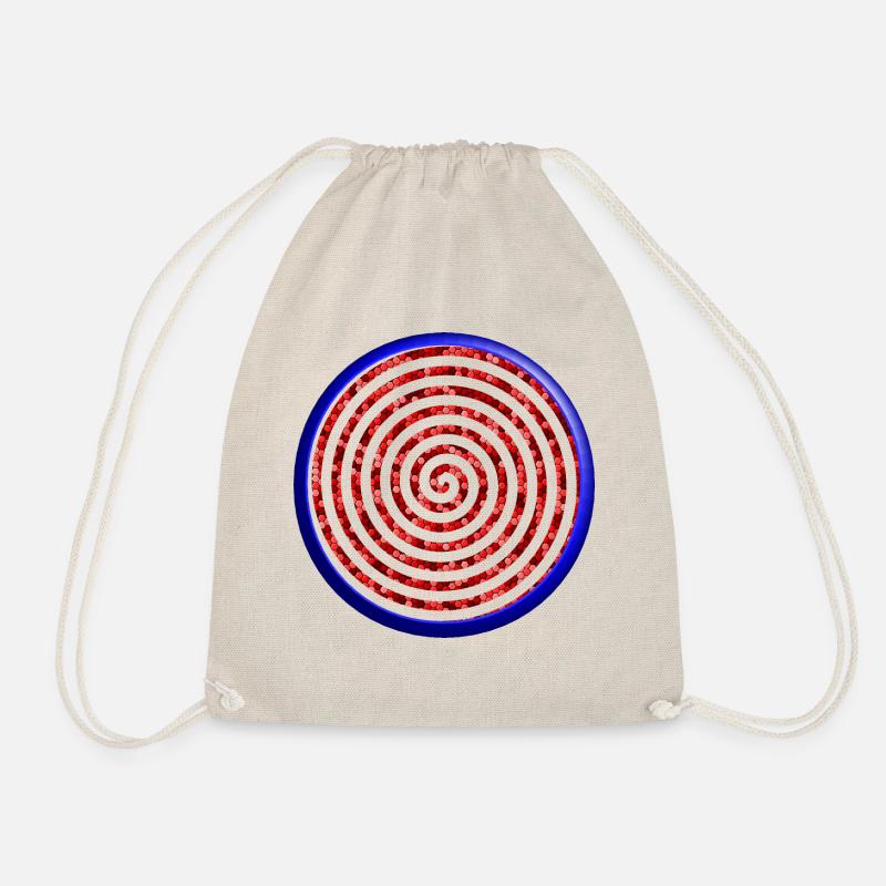 circle - Drawstring Bag - nature