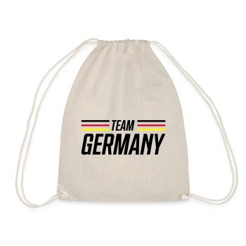 germany flag germany team - Drawstring Bag - nature - Front