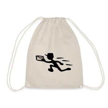 Postier Livreur Express Expédition Post - Sac de sport léger - nature - Devant