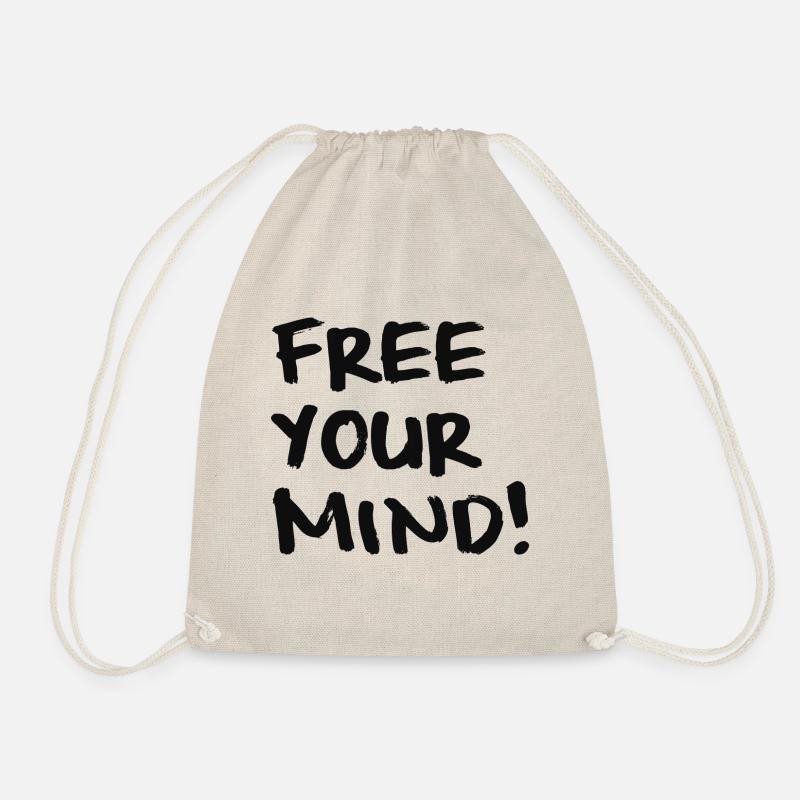 Free your mind! - Turnbeutel - Natur