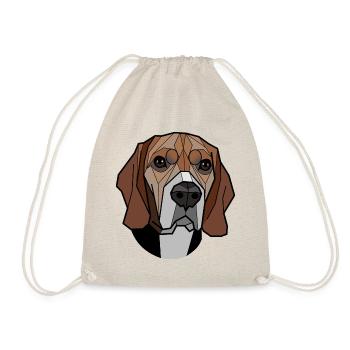 Beagle - Sac de sport léger - nature - Devant