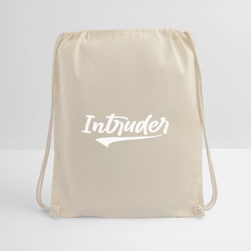 intruder hacker eindringling clan sticker computer Turnbeutel