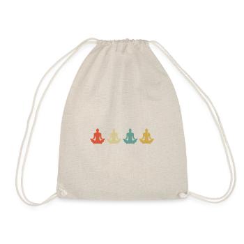 Méditation méditant sur la spiritualité - Sac de sport léger - nature - Devant