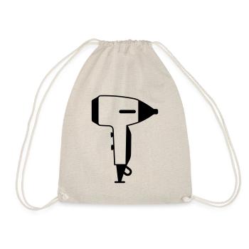 Hair dryer - Drawstring Bag - nature - Front
