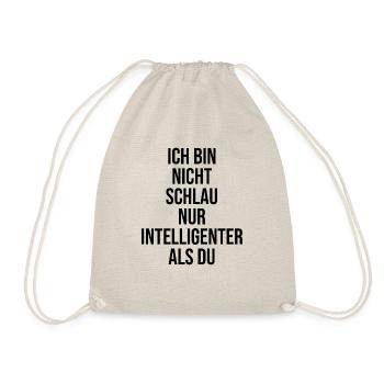 Sprüche - Turnbeutel - Natur - Vorne