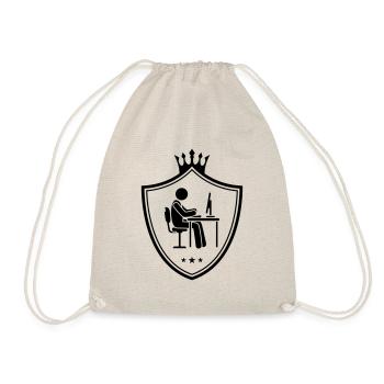 travailler bureau des armoiries d’affaires symbole - Sac de sport léger - nature - Devant
