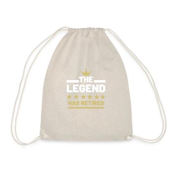 The Legend has retired pension Départ à la retraite - Sac de sport léger - nature - Devant