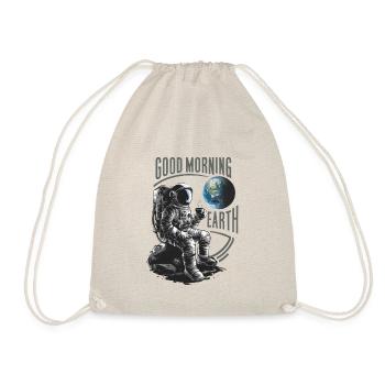 Good morning earth Astronaut - Drawstring Bag - nature - Front