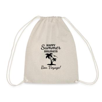 Joyeuses Fêtes d’été-Bon Voyage!-Vacances d’été - Sac de sport léger - nature - Devant
