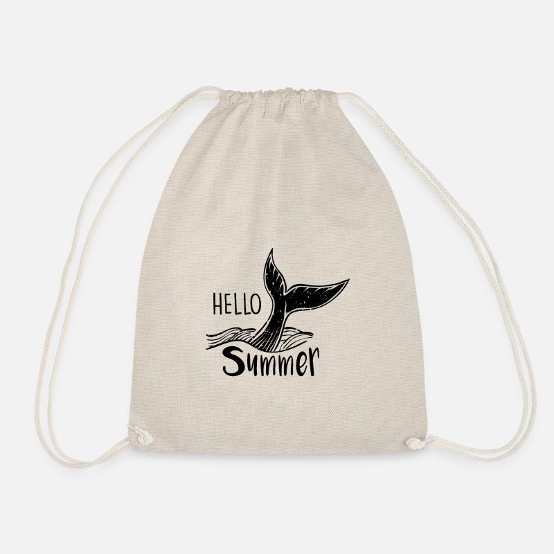 Sommer, Sonne, Beach, Urlaub, Geschenk - Turnbeutel - Natur