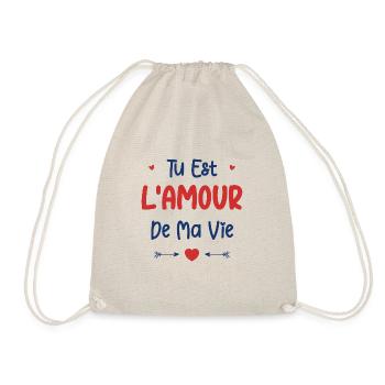 Tu est l'amour de ma vie - Sac de sport léger - nature - Devant