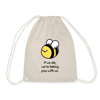 Rette die Bienen - Turnbeutel - Natur - Vorne