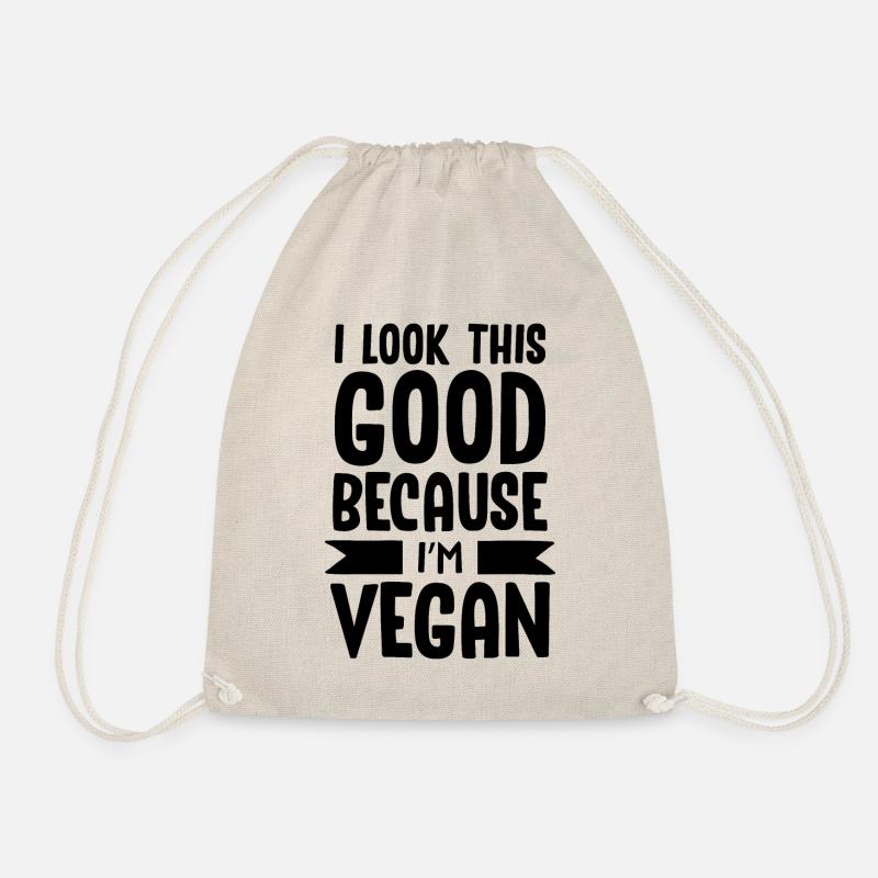 Vegan Veganer - Turnbeutel - Natur