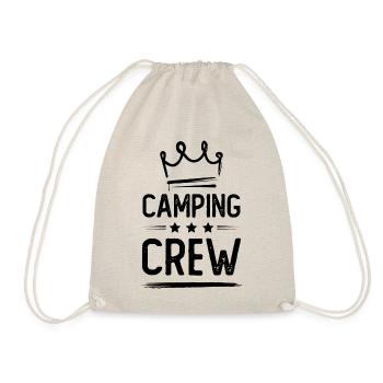 Camping Crew - Turnbeutel - Natur - Vorne