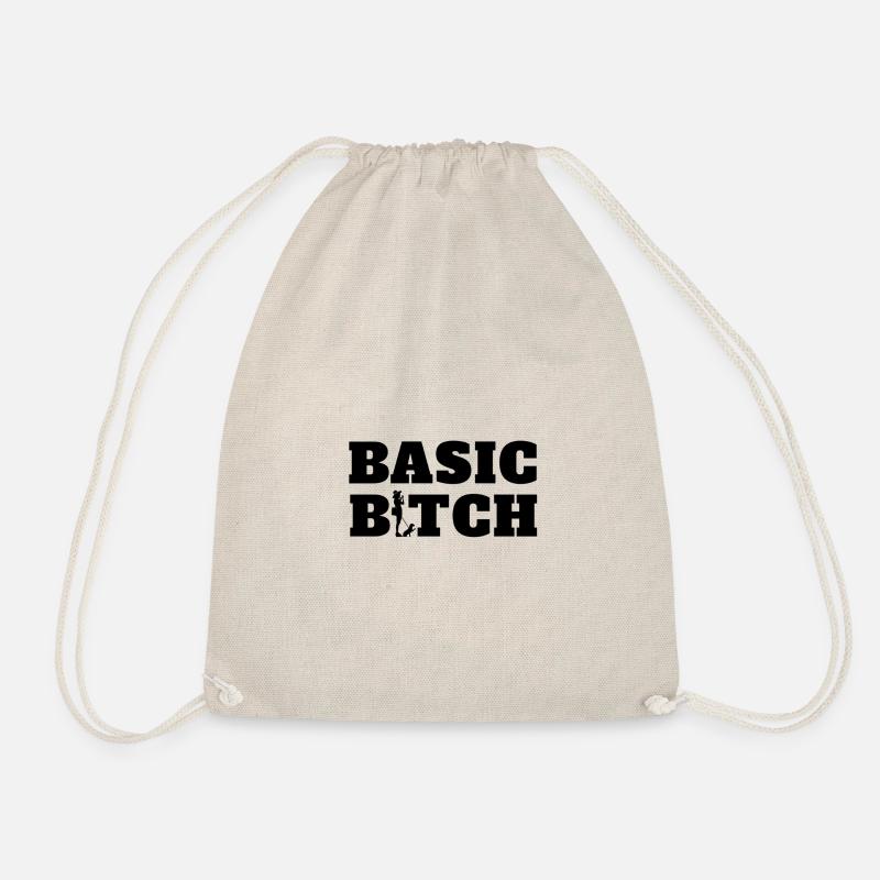 Basic Mensch - Turnbeutel - Natur