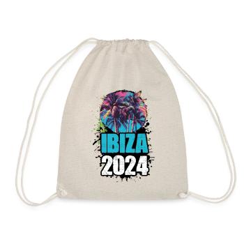 Ibiza 2024 Travel Tour Team - Drawstring Bag - nature - Front