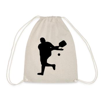 Pickleball - Drawstring Bag - nature - Front