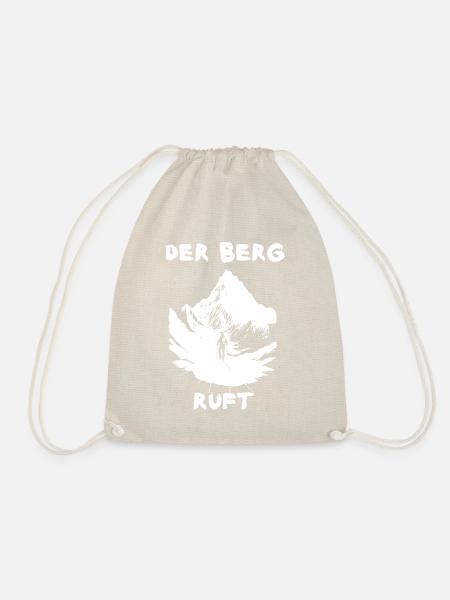 Der Berg ruft - Turnbeutel - Natur