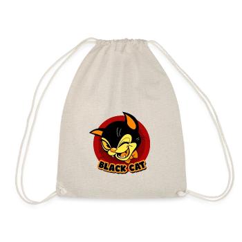 Chat noir intelligent - Sac de sport léger - nature - Devant