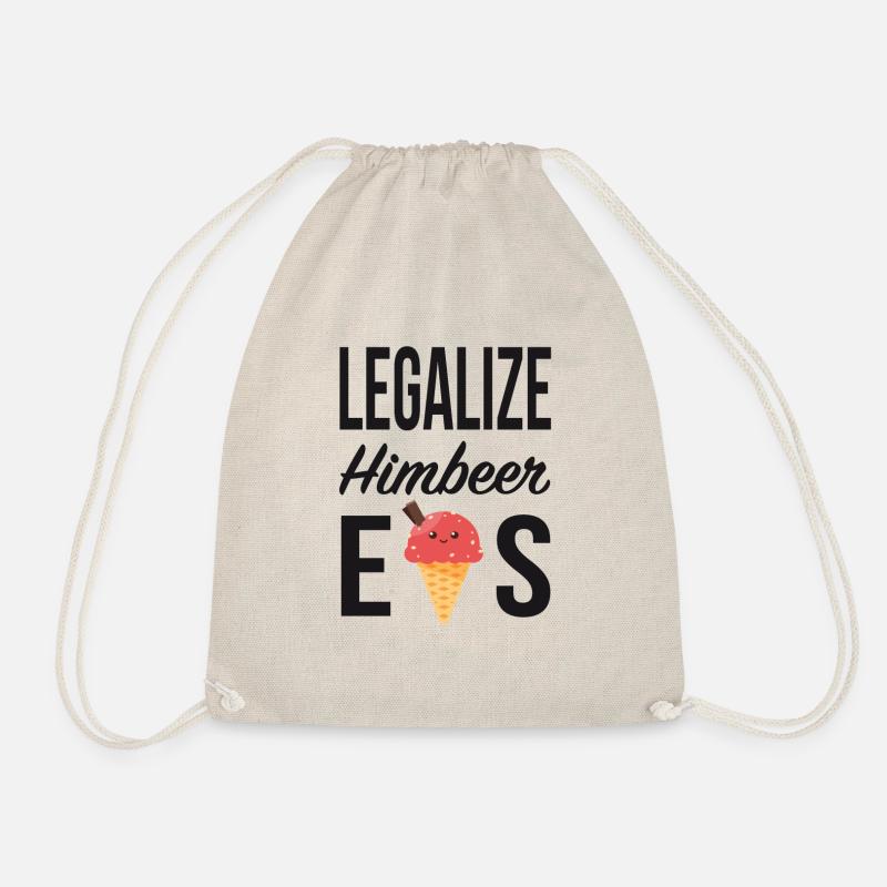 LEGALIZE HIMBEER EIS - Turnbeutel - Natur