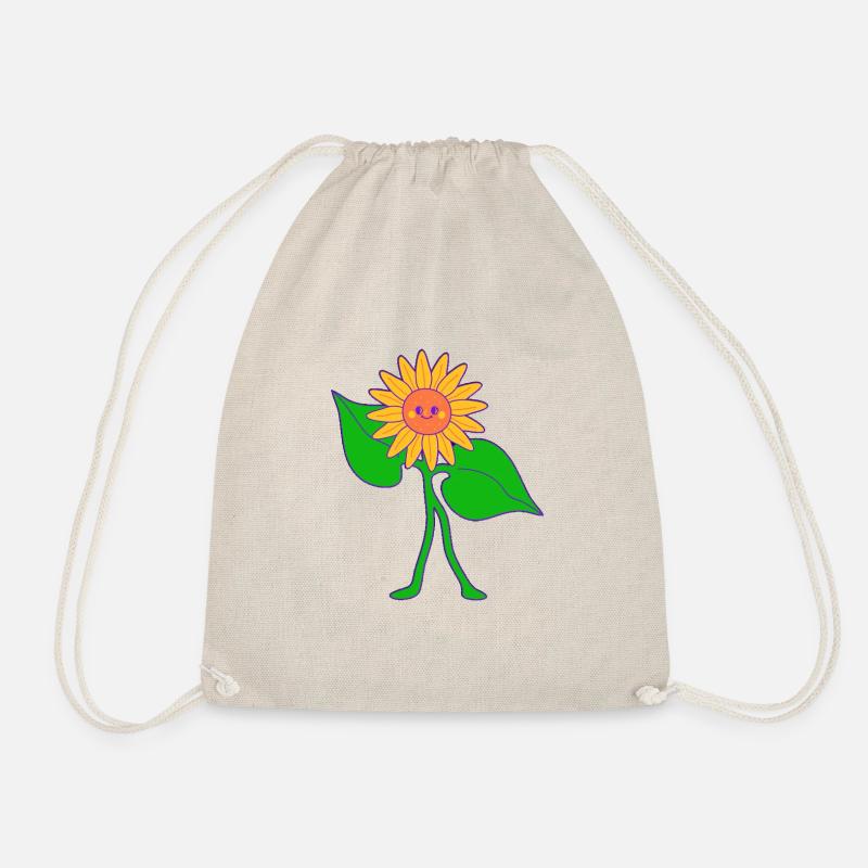 sonnenblume - Turnbeutel - Natur