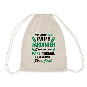 je suis un papy jardinier / humour papy jardinier - Sac de sport léger - nature - Devant