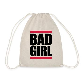 Strip Bad Girl - Drawstring Bag - nature - Front
