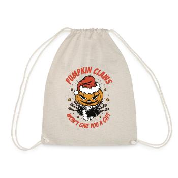pumpkin claws won't give you a gift - Sac de sport léger - nature - Devant