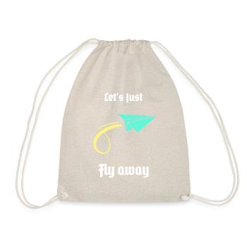 Fly Away - Turnbeutel - Natur - Vorne