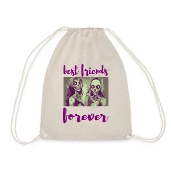 best friends forever - Sac de sport léger - nature - Devant