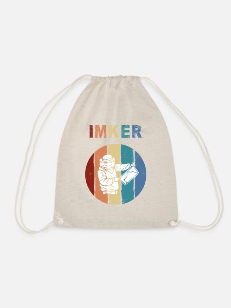 Der weiße Imker - Turnbeutel - Natur