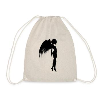 Ange Gardien Femme Original | Anges et Démons - Sac de sport léger - nature - Devant