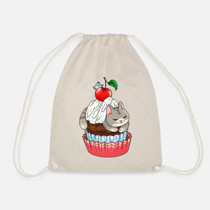 Muffincat - Turnbeutel - Natur