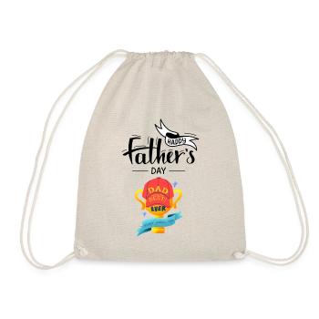Father's Day - Dad best ever - Drawstring Bag - nature - Front