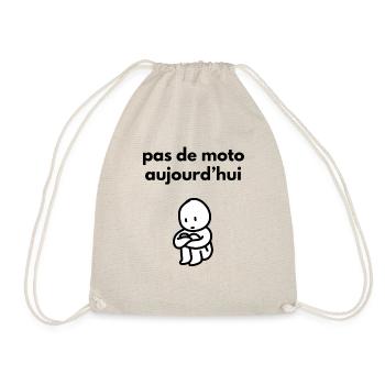 pas de moto aujourd'hui - Sac de sport léger - nature - Devant