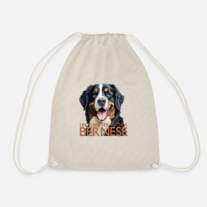 Berner Sennenhund - Turnbeutel - Natur