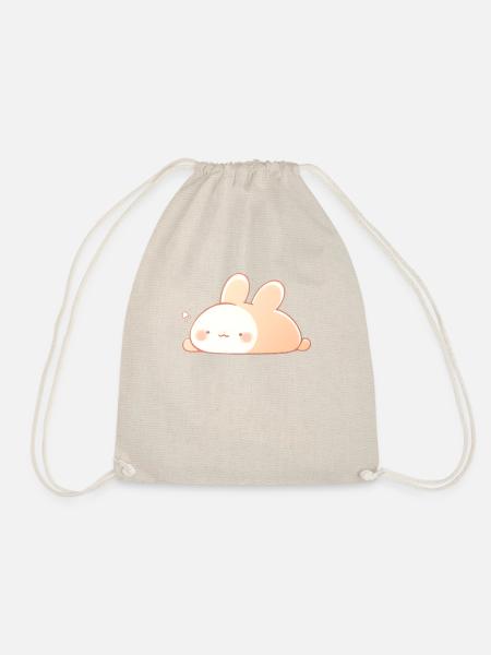 süßer kleiner Hase, baby hase, - Turnbeutel - Natur