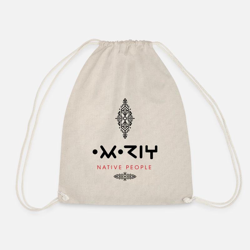 Amazigh - Drawstring Bag - nature