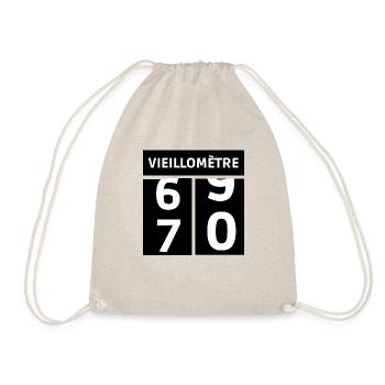 anniversaire 70 ans - Sac de sport léger - nature - Devant