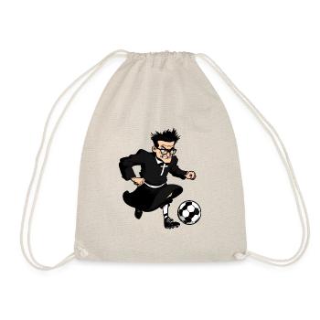 Footballer Pastor - Drawstring Bag - nature - Front
