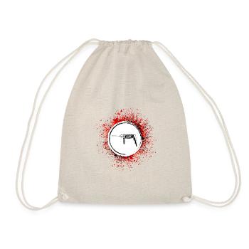 Electric Drill Icon Tool - Drawstring Bag - nature - Front