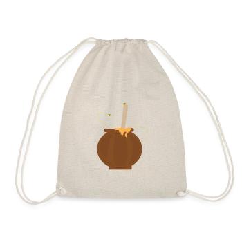 honey pot - Drawstring Bag - nature - Front