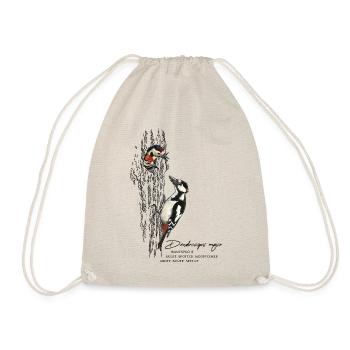 Grand pic tacheté - Sac de sport léger - nature - Devant