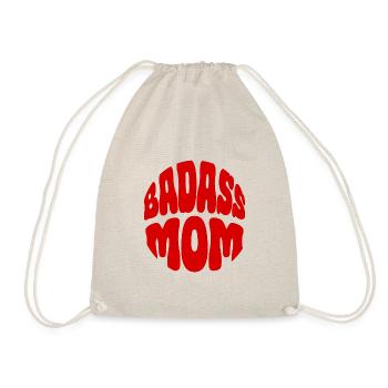 Maman badass - Sac de sport léger - nature - Devant