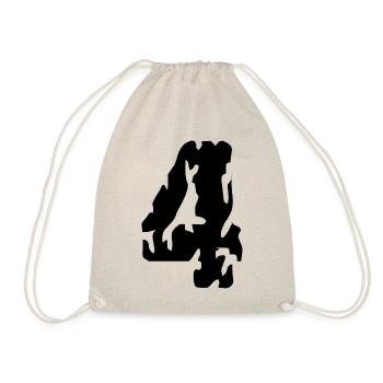Maillot 4 numéros - Sac de sport léger - nature - Devant