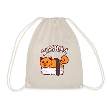 Shiba Inu Chien Sushi Japon Akita I Cadeau - Sac de sport léger - nature - Devant