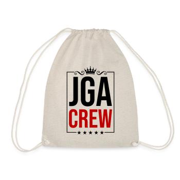Bachelorette Party Bachelor Crew Saying - Drawstring Bag - nature - Front